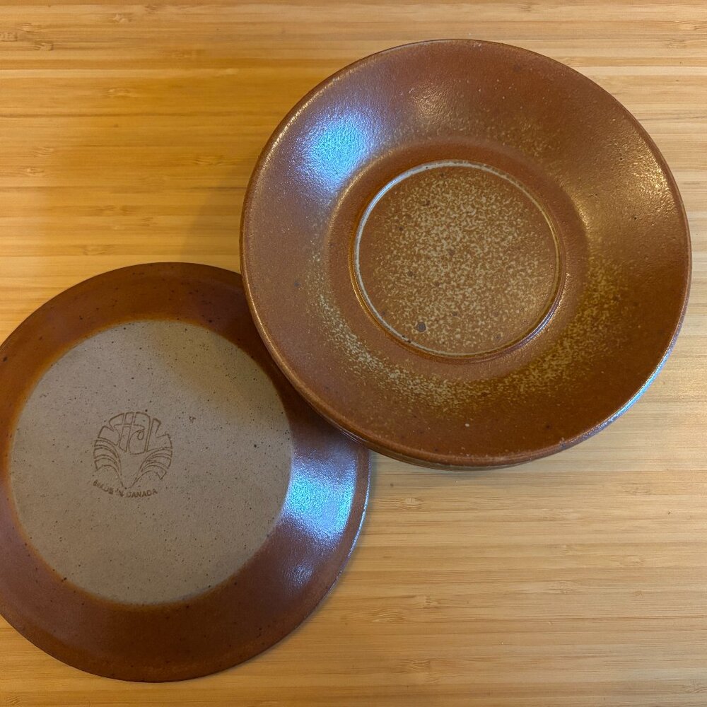Sial Pottery Saucers - set of 15